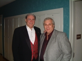 Jim Ed Brown and Chris at Opry