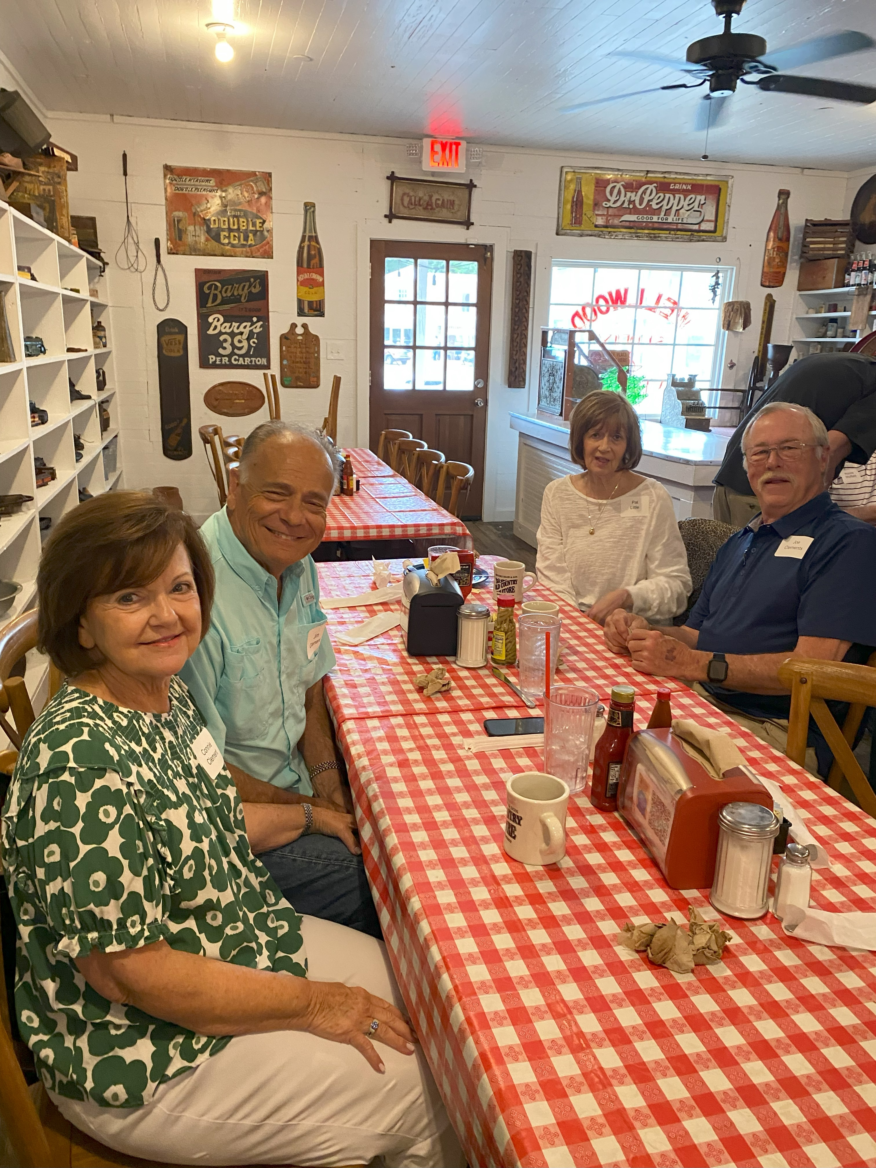 Saturday Brunch - Connie and Jim Clement, Pat Little, Joe Clements