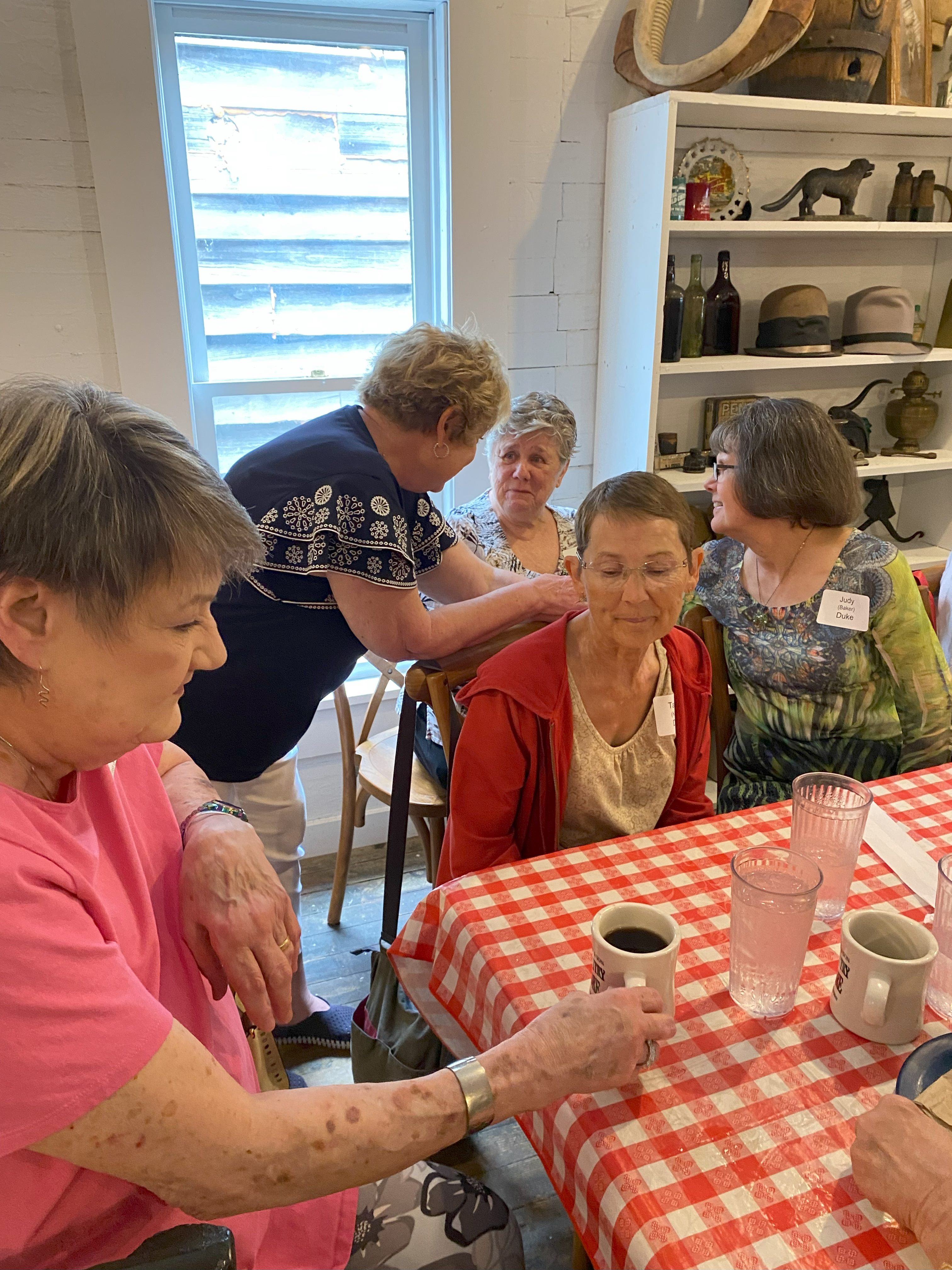 Saturday Brunch - Eleanor McCutcheon Goodgame, Janey Marston Jackson, Debbie Havner, Tamara Karaba Davis, Judy Baker Duke