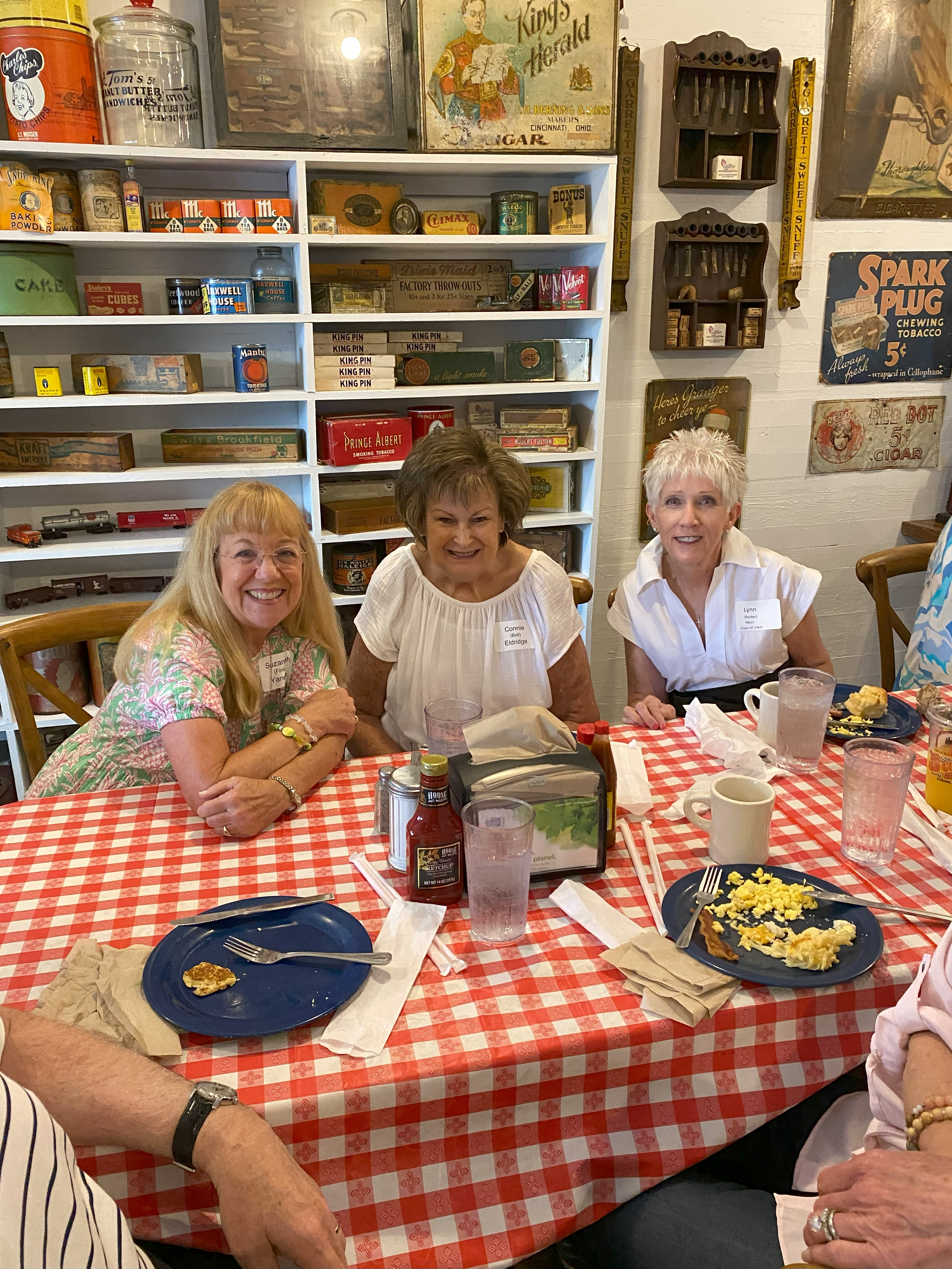 Saturday Brunch - Suzannah Finley Yanessa, Connie Bell Eldridge and Lynn Parker Morr