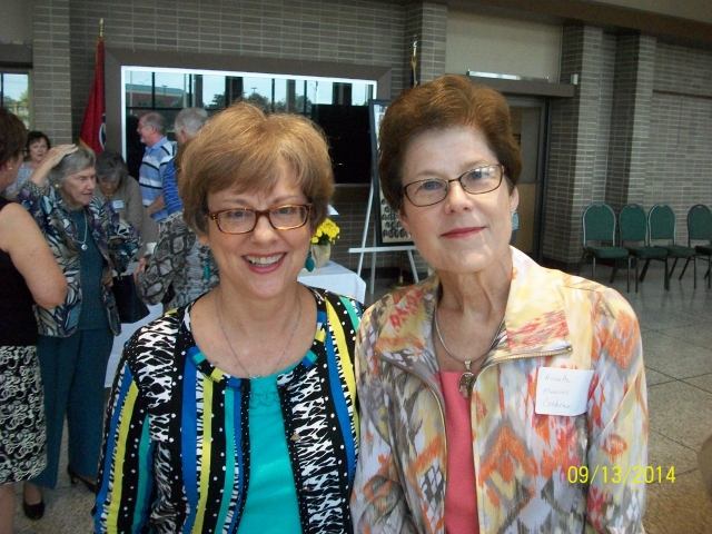 Diane Measells Jones and Annette Menzies Cochran at the Brunch